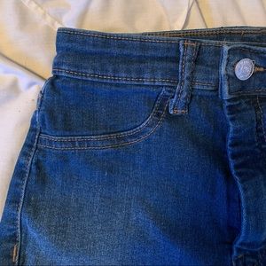 dark blue jean shorts ♡︎ LIGHTLY WORN ♡︎